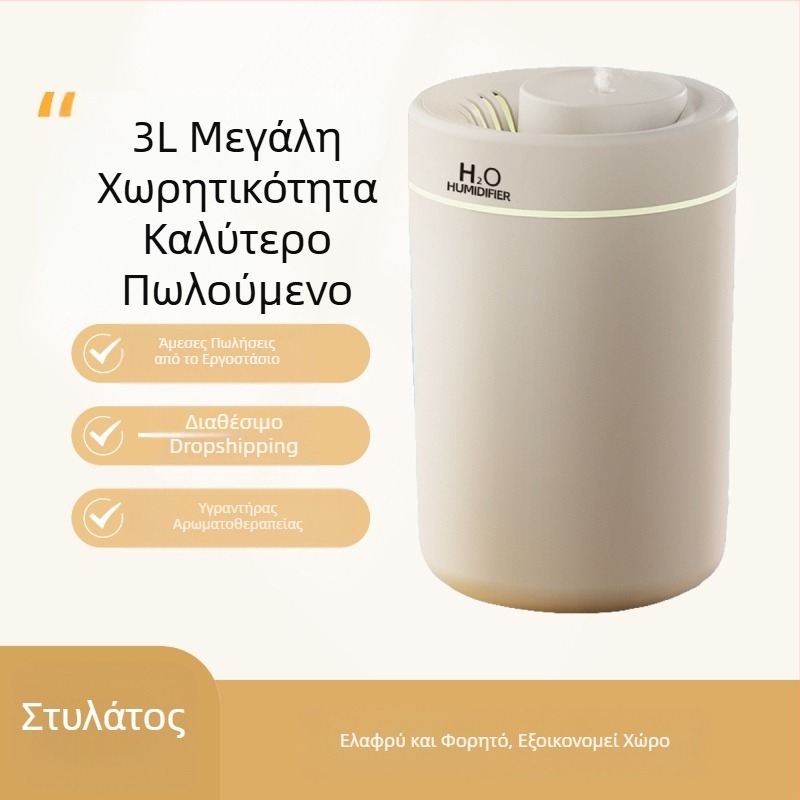 Υγραντήρας σπιτιού, κρεβατοκάμαρα, σίγαση, μεγάλη χωρητικότητα, υγραντήρας ομίχλης για επιφάνεια εργασίας, καθαρισμός αέρα, διαχύτης αρώματος για μητέρα και παιδί, δώρο