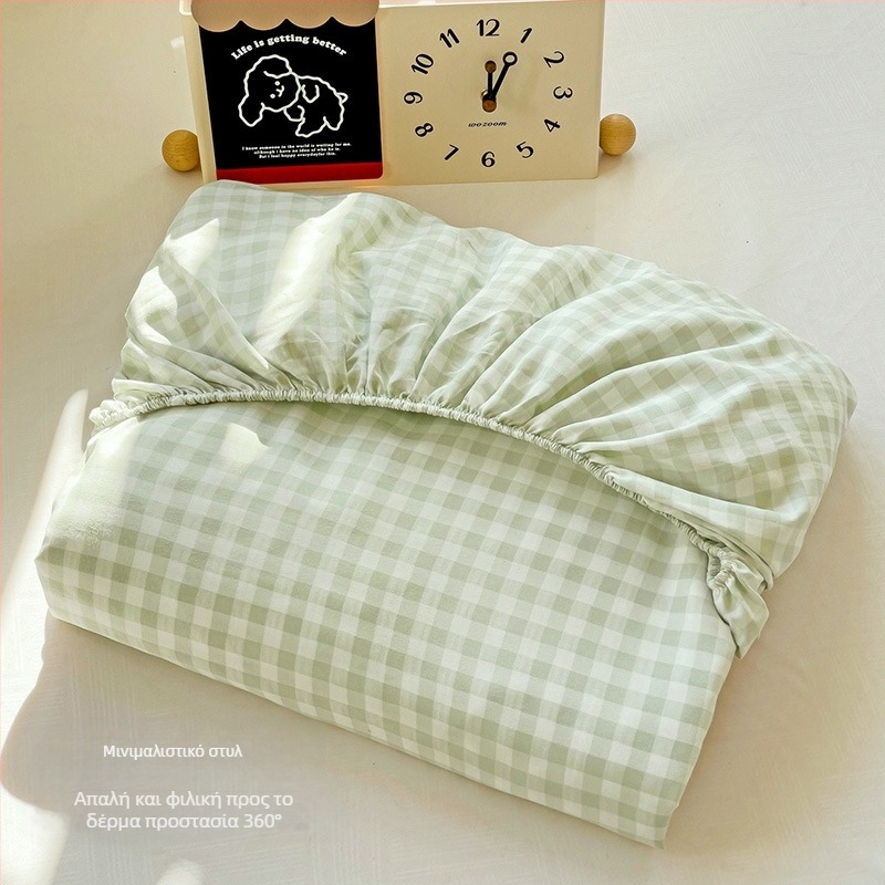 Σεντόνια Muji Style με εφαρμοστά σεντόνια από καθαρό βαμβάκι, τύπου Α, μονό τεμάχιο από καθαρό βαμβάκι, καλής ποιότητας, καλύμματα σεντονιών από καθαρό βαμβάκι, για μητρική και βρεφική χρήση, αυτοχρησιμοποιούμενα.