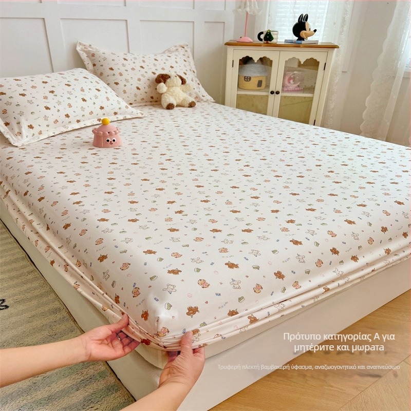 Σεντόνια Muji Style με εφαρμοστά σεντόνια από καθαρό βαμβάκι, τύπου Α, μονό τεμάχιο από καθαρό βαμβάκι, καλής ποιότητας, καλύμματα σεντονιών από καθαρό βαμβάκι, για μητρική και βρεφική χρήση, αυτοχρησιμοποιούμενα.