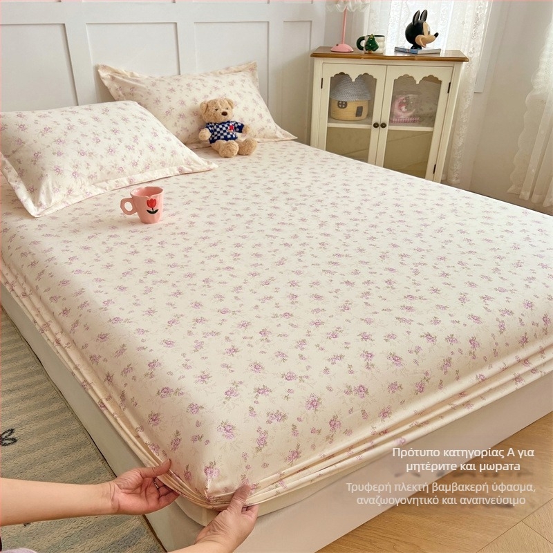 Σεντόνια Muji Style με εφαρμοστά σεντόνια από καθαρό βαμβάκι, τύπου Α, μονό τεμάχιο από καθαρό βαμβάκι, καλής ποιότητας, καλύμματα σεντονιών από καθαρό βαμβάκι, για μητρική και βρεφική χρήση, αυτοχρησιμοποιούμενα.