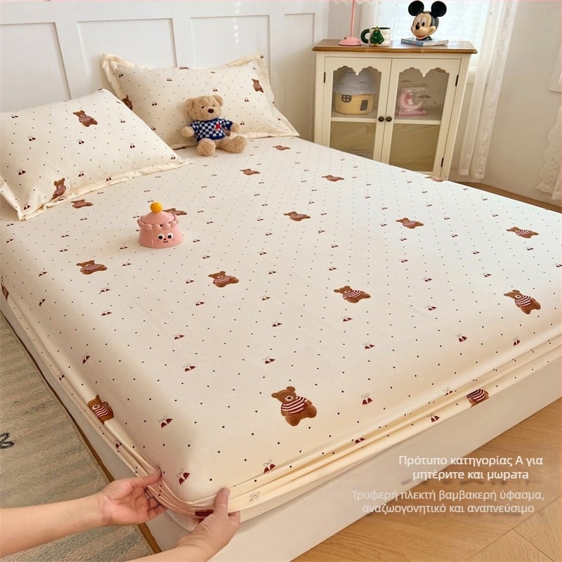 Σεντόνια Muji Style με εφαρμοστά σεντόνια από καθαρό βαμβάκι, τύπου Α, μονό τεμάχιο από καθαρό βαμβάκι, καλής ποιότητας, καλύμματα σεντονιών από καθαρό βαμβάκι, για μητρική και βρεφική χρήση, αυτοχρησιμοποιούμενα.