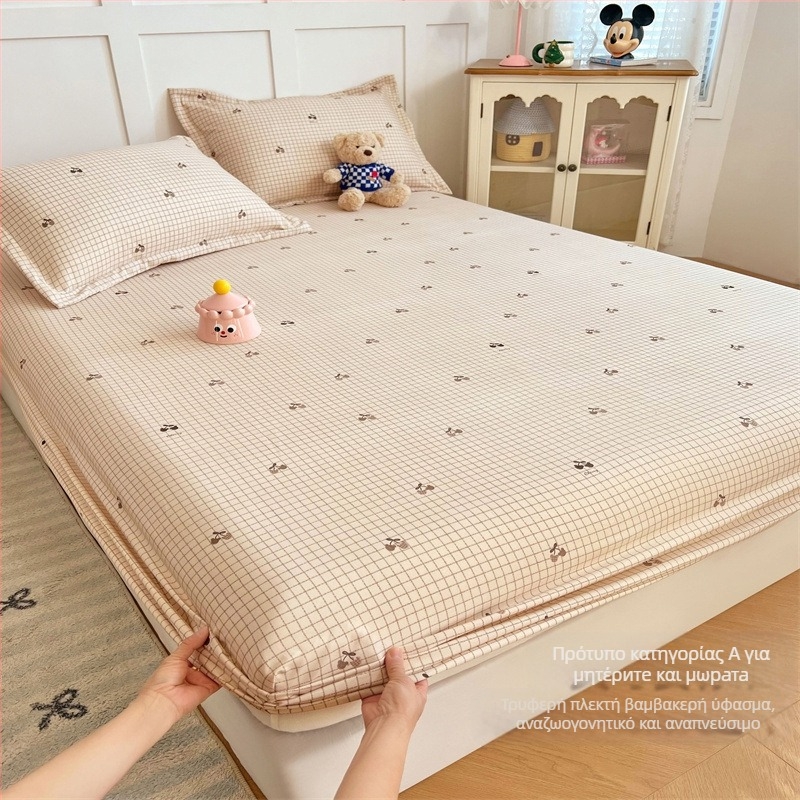 Σεντόνια Muji Style με εφαρμοστά σεντόνια από καθαρό βαμβάκι, τύπου Α, μονό τεμάχιο από καθαρό βαμβάκι, καλής ποιότητας, καλύμματα σεντονιών από καθαρό βαμβάκι, για μητρική και βρεφική χρήση, αυτοχρησιμοποιούμενα.