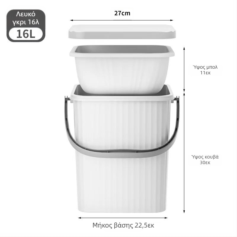 Πυκνό τετράγωνο βαρέλι αποθήκευσης κούκλας με καπάκι φορητό πολλαπλών χρήσεων βαρέλι αποθήκευσης πλαστικό πλαίσιο μπάνιου σκαμπό μπάνιου χονδρικής