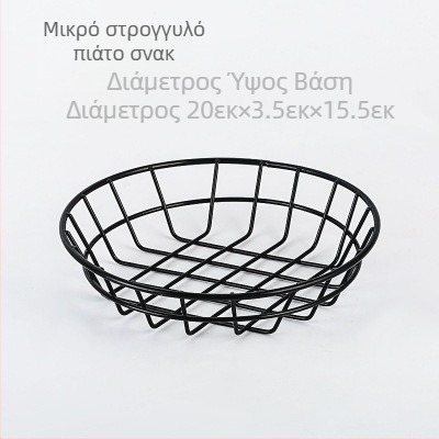 Αμερικανικό στυλ δημιουργικά επιτραπέζια σκεύη Καλάθι με σιδερένια τηγανητά σνακ Καλάθι με τηγανητές πατάτες Καλάθι με τηγανητές πατάτες Επιδόρπιο Τηγανητό κοτόπουλο Καλάθι με ψωμί Δοχείο πιάτων