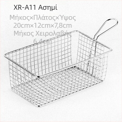 Αμερικανικό στυλ δημιουργικά επιτραπέζια σκεύη Καλάθι με σιδερένια τηγανητά σνακ Καλάθι με τηγανητές πατάτες Καλάθι με τηγανητές πατάτες Επιδόρπιο Τηγανητό κοτόπουλο Καλάθι με ψωμί Δοχείο πιάτων