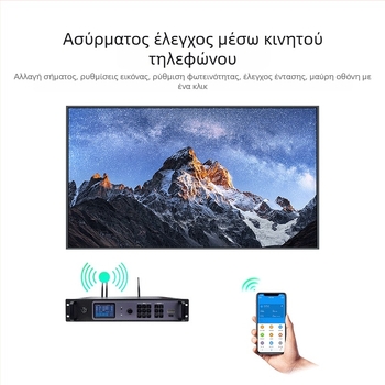 επεξεργαστής βίντεο σε κλίμακα του γκρι, πλήρης έγχρωμη ηλεκτρονική οθόνη LED οθόνη, επεξεργαστής βίντεο με ελεγκτή διαφήμισης οθόνης