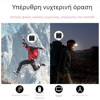 Κάμερα αεροπορίας HD 1080P υπέρυθρη νυχτερινή όραση, αθλητική κάμερα, οικιακή Sq11 Dv, μικρή κάμερα αντίχειρα για παιδιά