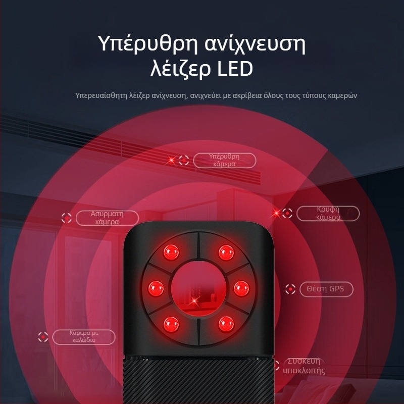 Νέος ανιχνευτής κάμερας T3 του 2023 για την εύρεση εντοπισμού θέσης GPS, ανιχνευτής σάρωσης κάμερας ξενοδοχείου με αντι-ειλικρινή ανίχνευση