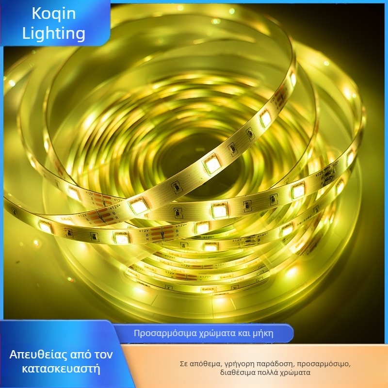 Διασυνοριακή ταινία LED 5050RGB μαγικό χρώμα έξυπνο σπίτι οροφής εσωτερική ατμόσφαιρα LED ταινία γραμμικό φως ντουλαπιού