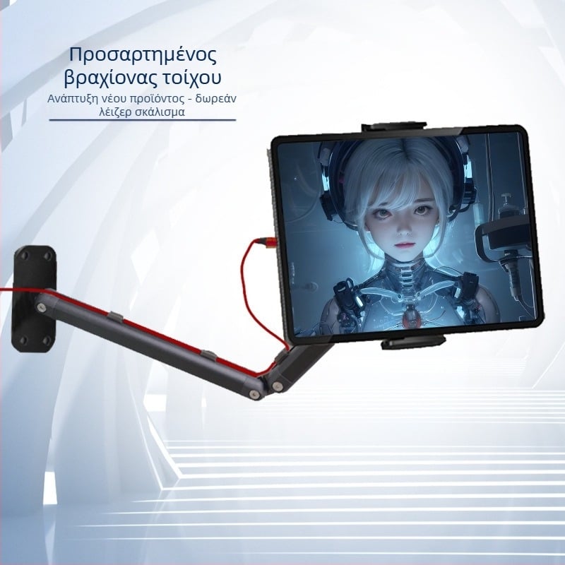 Εργοστάσιο χονδρικής διασυνοριακής έκρηξης tablet stand μεταλλικό desktop pad stand ζωντανή βάση κινητού τηλεφώνου