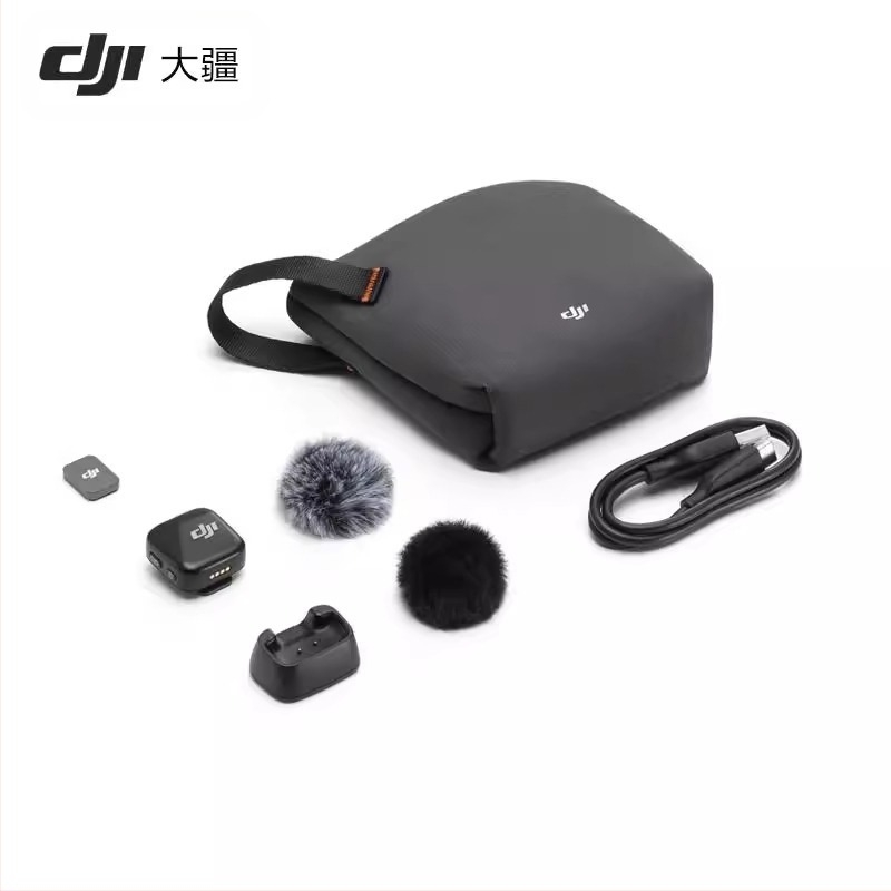 Dji Mic Mini Transmitter Mini Ασύρματο Μικρόφωνο Πέτου με Μείωση Θορύβου Ζωντανό Vlog Συνέντευξη Ραδιόφωνο