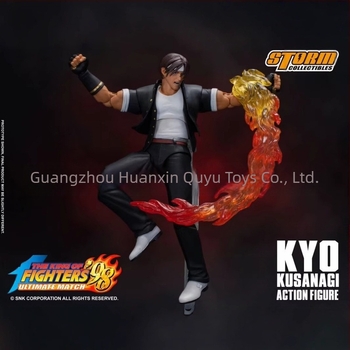Παιχνίδια st 1/12gk Βασιλιάς των Βασιλέων 98 Kusanagi Κινητό Άγαλμα Κούκλας με Στολίδια που Περιβάλλουν Κινούμενα Σχέδια