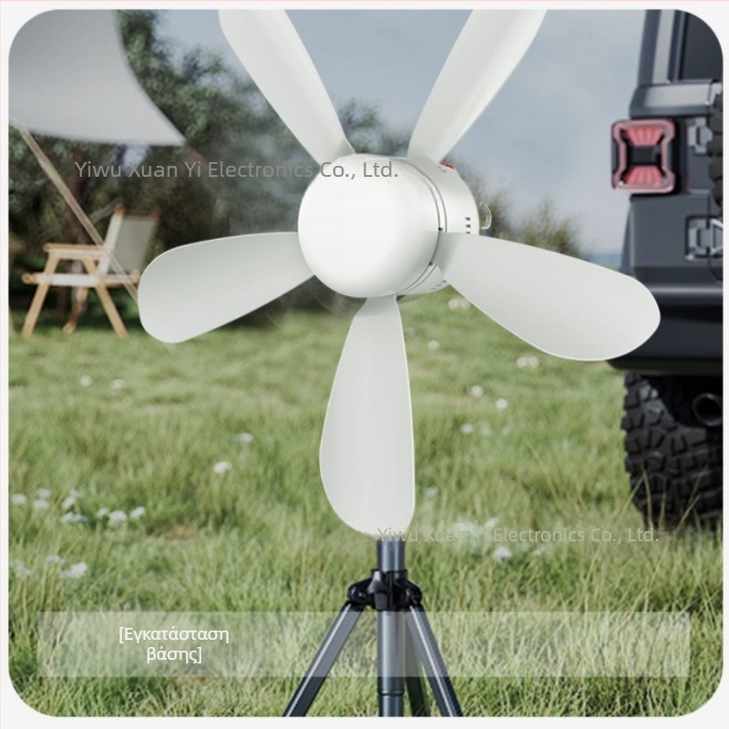 Μικρό φωτιστικό οροφής με ανεμιστήρα οροφής, αθόρυβος επαναφορτιζόμενος ανεμιστήρας USB για εξωτερικούς χώρους, σκηνή κάμπινγκ, μίνι φωτιστικό ανεμιστήρα μεγάλης διάρκειας ζωής