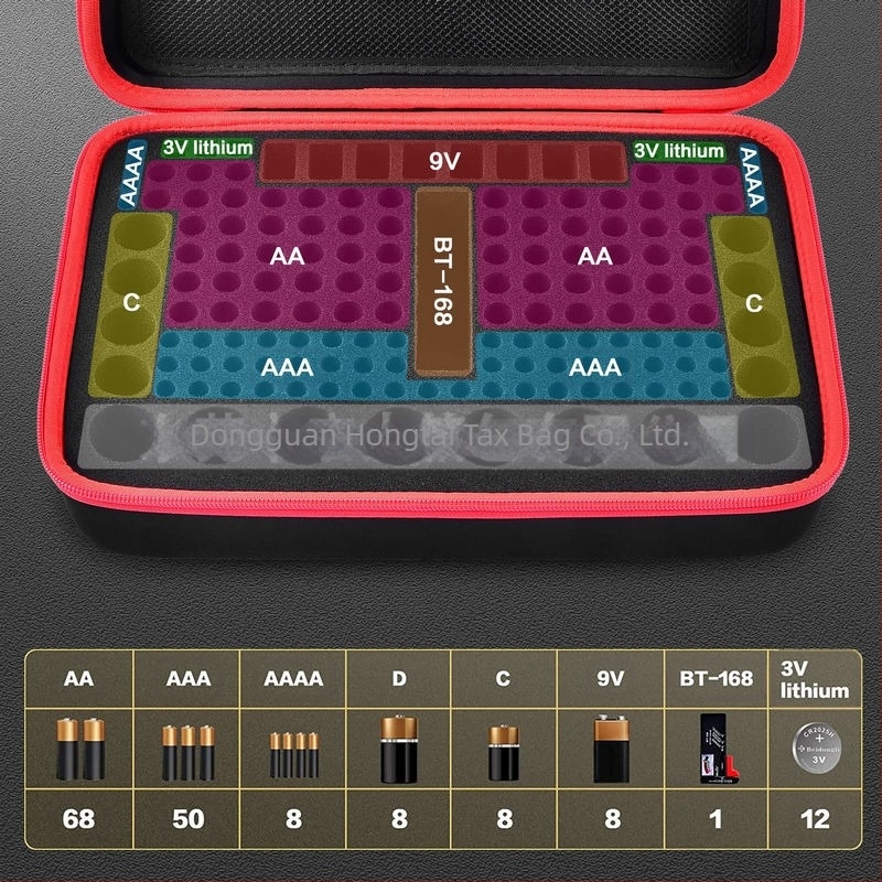 Χονδρική τιμή EVA αδιάβροχη τσάντα αποθήκευσης ξηρής μπαταρίας ψηφιακή τσάντα αποθήκευσης ηλεκτρονικών ειδών μπαταρία λιθίου ηλεκτρικών εργαλείων