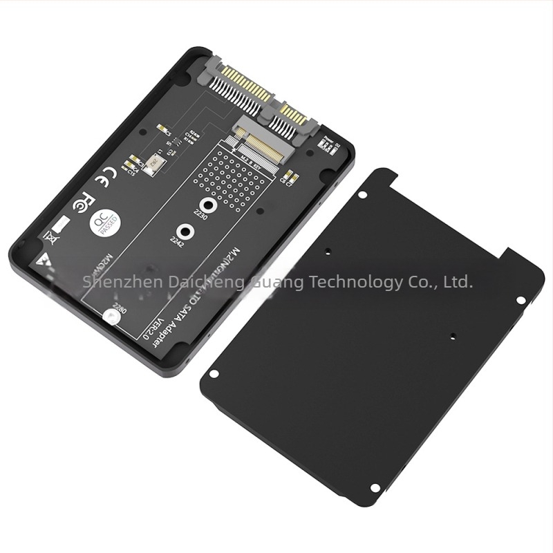 M.2 KEY B SSD σε SATA3 με θήκη αλουμινίου M.2 σε 2.5 SATA