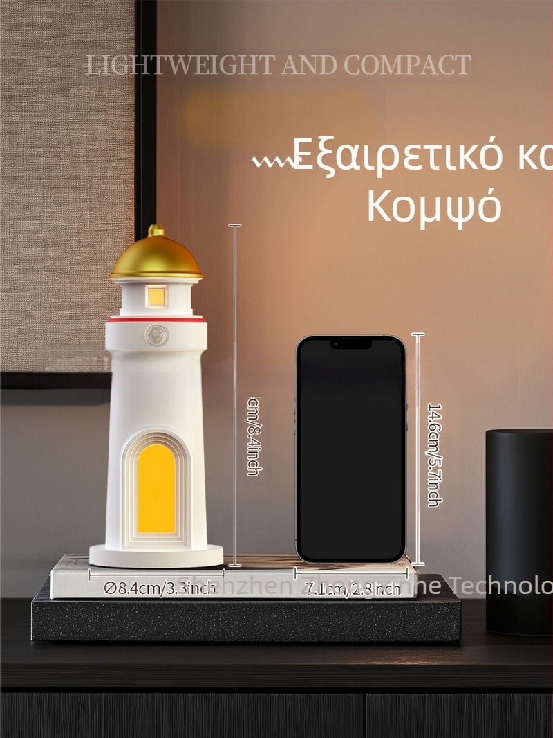 Διασυνοριακή λάμπα προβολής φεγγαρόφωτου, νυχτερινό φως ατμόσφαιρας, στολίδια δώρων διακοπών, λάμπα ατμόσφαιρας με αισθητήρα ανθρώπινου σώματος, έξυπνη λάμπα γραφείου