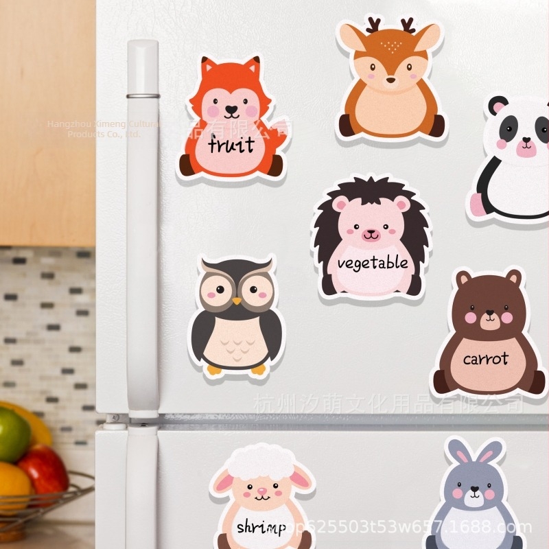 UB037 Post-it με ζωάκια του δάσους σε ειδικό σχήμα, αυτοκόλλητο Post-it με εγχειρίδιο, αυτοκόλλητο με σαλιγκάρι, σκαντζόχοιρο, λαγουδάκι