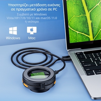 2025 Νέο προϊόν φορητό ψηφιακό μικροσκόπιο τσέπης με πτυσσόμενο ψηφιακό μικροσκόπιο 500X με αυτόματη εστίαση, ηλεκτρονικός μεγεθυντικός φακός