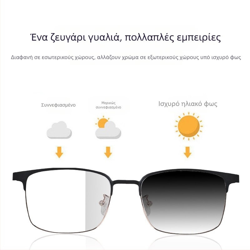 Διασυνοριακή Ακρόαση Μουσικής, Έξυπνα Γυαλιά, Γυαλιά Bluetooth, Φωτοχρωμικά Γυαλιά με Μπλε Φως, Γυαλιά Ηλίου για Κλήσεις, Αντικαταστάσιμοι Φακοί, Οδήγηση και Πλοήγηση