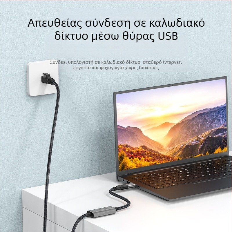 Διπλή κεφαλή τύπου c/usb σε RJ45 TYPEc κινητό τηλέφωνο υπολογιστή σε θύρα δικτύου μετατροπέας Ethernet rj45 gigabit