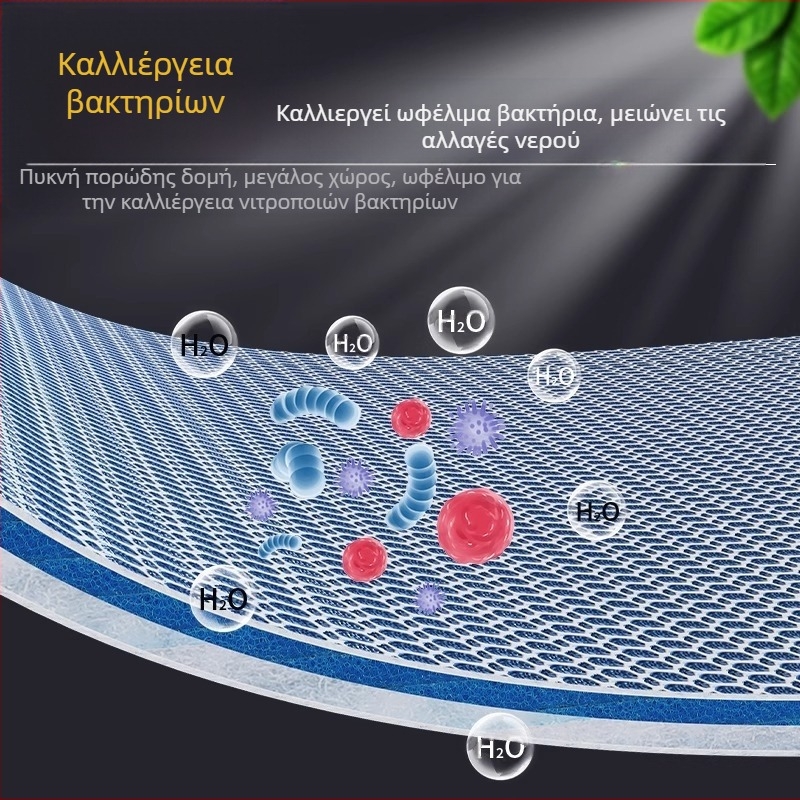 Φίλτρο ενυδρείου από βαμβάκι, φίλτρο ενυδρείου υψηλής διαπερατότητας από πυκνωμένο βιοχημικό βαμβάκι