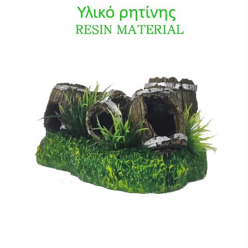 Διακοσμητικά στολίδια τοπίου ενυδρείου, βαρέλι κρασιού, ρητίνη, χειροτεχνία, ψάρια και γαρίδες, τρύπα διαφυγής, πέντε βαρέλια, συνδυασμός βαρελιών κρασιού, διασυνοριακά, καυτά προϊόντα