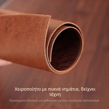 Νέο ρετρό μαξιλάρι μπουφέ, υψηλής ποιότητας αδιάβροχο διπλής όψης δερμάτινο μαξιλάρι εισόδου, μακρύ μαξιλάρι καλύμματος παπουτσιών τηλεόρασης