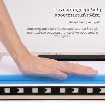 σε απόθεμα χονδρικής κοπής σανού A4 κοπής χαρτιού αποσπώμενος κόπτης λωρίδων χαρτιού ελαφρύς χειροκίνητος μικρός κόπτης χαρτιού με μαχαίρι