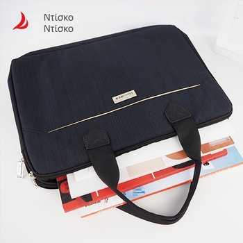 Deshigao 5183 Τσάντα Oxford με διπλή αλυσίδα, πολυλειτουργική, αδιάβροχη, τσάντα αποθήκευσης αρχείων, χονδρικής, τσάντα χαρτοφύλακα