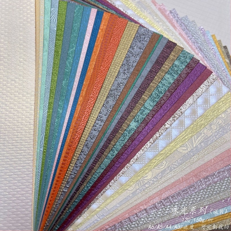 Σειρά Pearlescent Μικτή Δημιουργική DIY Χειροποίητο Βιβλίο Ρετρό Χύμα Φύλλα Υλικό Πυρήνα Χαρτί Χειροποίητο Υλικό Διακόσμηση Φόντο