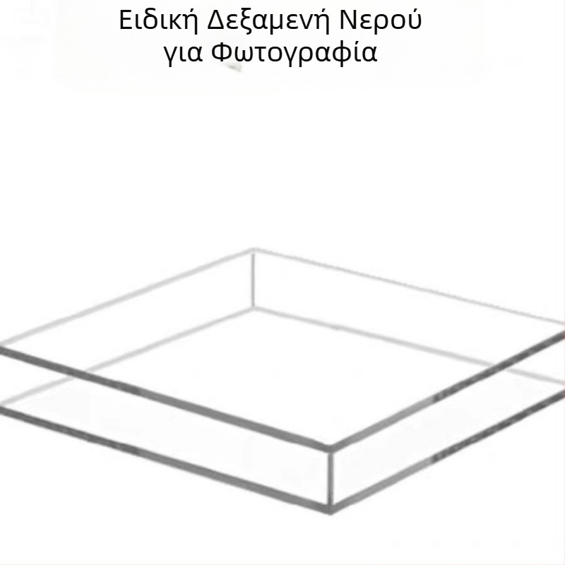 Ακρυλικό βαθύ και ρηχό νερό δεξαμενή νερού πισίνας πυροβολισμού στηρίγματα υψηλής ευκρίνειας διαφανές υποβρύχιο κουτί δοκιμής ανάρτησης