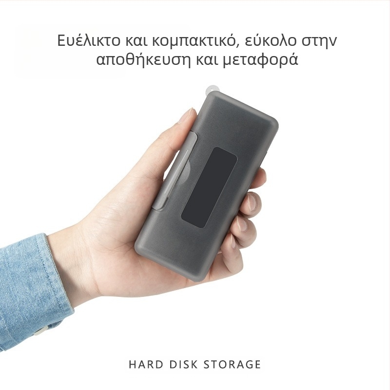 Κουτί αποθήκευσης σκληρού δίσκου M2 Κουτί προστασίας σκληρού δίσκου M2 Κουτί αποθήκευσης σκληρού δίσκου στερεάς κατάστασης Κουτί PP Αδιάβροχη σφράγιση Προστασία σκληρού δίσκου M2