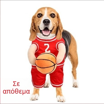 Διασυνοριακή δημιουργική νέα στολή μπάσκετ για σκύλους με μπάλα στολή μπάσκετ για σκύλους