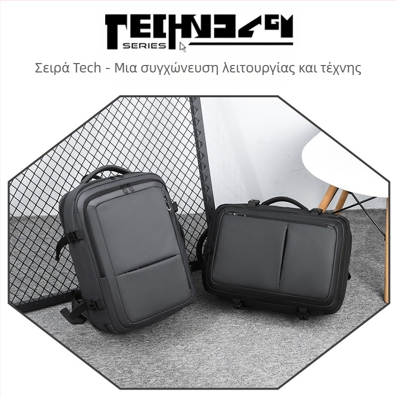 Σακίδιο πλάτης Advanced Sense για άνδρες, μεγάλης χωρητικότητας, τσάντα ταξιδιού, καθημερινή τσάντα υπολογιστή, πολυλειτουργική τσάντα φοιτητών/φοιτητών