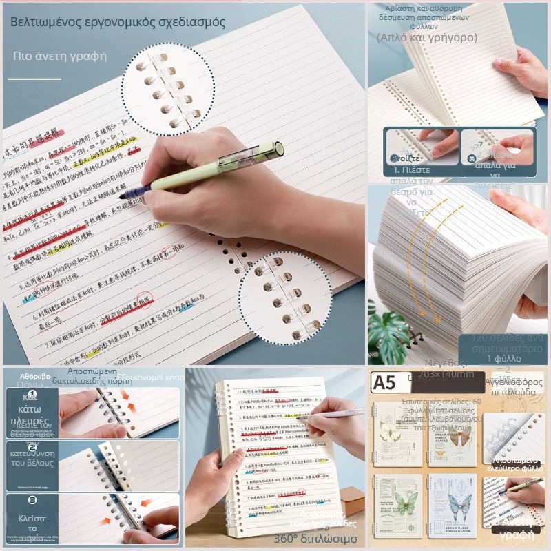 Μην βήχετε το χέρι με τετράδιο με άδειες σελίδες, απλό χρώμα, λογοτεχνία και τέχνη, παχύ ρετρό σημειωματάριο μαθητή, σημειωματάριο γραφείου με οριζόντια γραμμή