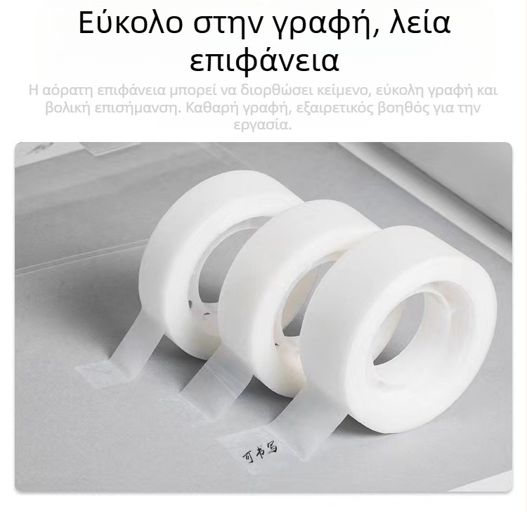 Διαφανής ακρυλική ταινία κοπής μικρή ταινία ταινίας ταινία κοπής μηχανή γραφείου γραφείου δώρο σετ χονδρικής