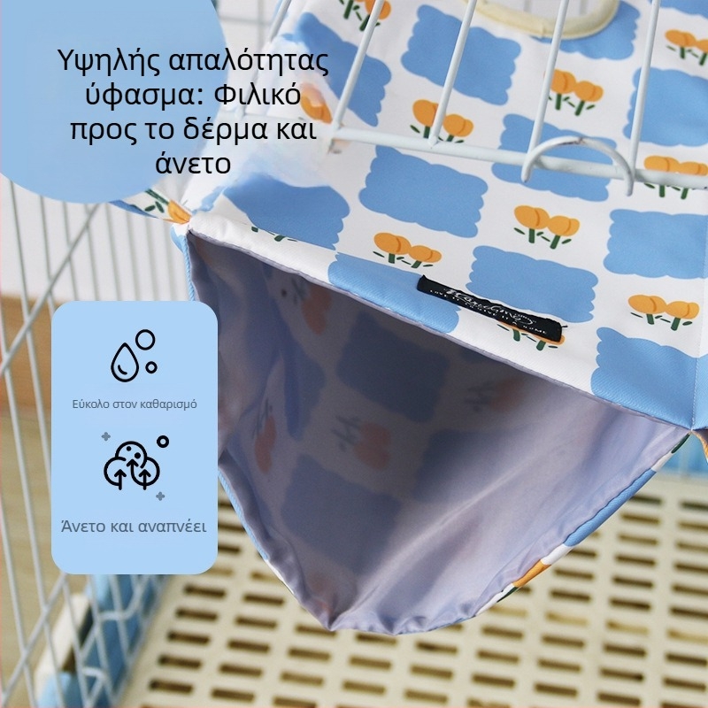 Διπλής στρώσης αιώρα κουνάβι, φωλιά τούνελ, κουνάβι, μικρό κατοικίδιο σκίουρος, κρεμαστή φωλιά καναλιού, καλοκαιρινός υπνόσακος διασυνοριακού κατοικίδιου βιζόν