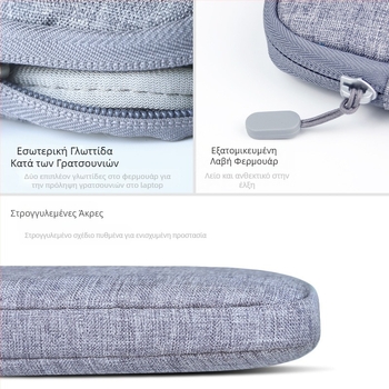 Εσωτερική τσάντα φορητού υπολογιστή MacBook Apple Pro Huawei 1345.6 ιντσών Asus Air θηλυκό αρσενικό