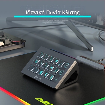 Ελεγκτής πίνακα κονσόλας Heijue Akp153 Desktop Assistant για ζωντανή ροή, διαβάθμιση χρωμάτων ταινιών και τηλεόρασης, προγραμματιζόμενα πλήκτρα συντόμευσης