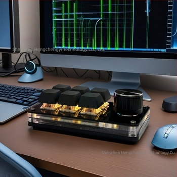 Πληκτρολόγιο γραφείου USB 6 πλήκτρων με πλήκτρα συντόμευσης Ps, αντιγραφή και επικόλληση, έλεγχος έντασης ήχου υπολογιστή, ζωγραφική, ηλεκτρονικό αθλητισμό Osu