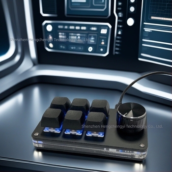 Πληκτρολόγιο γραφείου USB 6 πλήκτρων με πλήκτρα συντόμευσης Ps, αντιγραφή και επικόλληση, έλεγχος έντασης ήχου υπολογιστή, ζωγραφική, ηλεκτρονικό αθλητισμό Osu