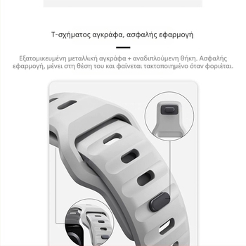 Κατάλληλο για Apple Watch Apple Watch 38/42 Τετράγωνη αγκράφα σιλικόνης με αντίθεση Ultra λουράκι, έτοιμο για απόθεμα από τον κατασκευαστή