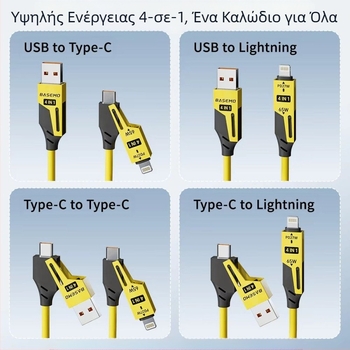 [Άριστος έλεγχος προϊόντος] Τηλεσκοπικό ελατήριο Double Magic 65W+27W, κατάλληλο για καλώδιο δεδομένων Apple 16 Huawei