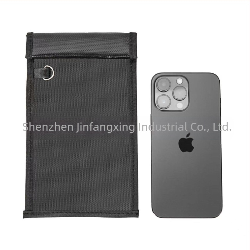 Τσάντα θωράκισης σήματος υψηλής θερμοκρασίας RFID για πυρίμαχο σήμα, πυρίμαχη τσάντα θωράκισης σήματος αυτοκινήτου phablet, πυρίμαχη τσάντα