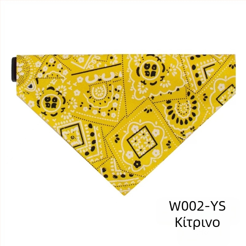 Πετσέτα σάλιου για κατοικίδια, μεγάλος σκύλος, golden retriever, χαριτωμένη γάτα, τρίγωνη πετσέτα, μεσαία, ρυθμιζόμενη τσέπη σάλιου για σκύλους