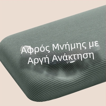 Ριγέ μαξιλάρι ποντικιού σιλικόνης με αφρό μνήμης, στήριγμα χεριών πληκτρολογίου, στήριγμα ποντικιού, μαλακό και άνετο για γραφείο, απλό