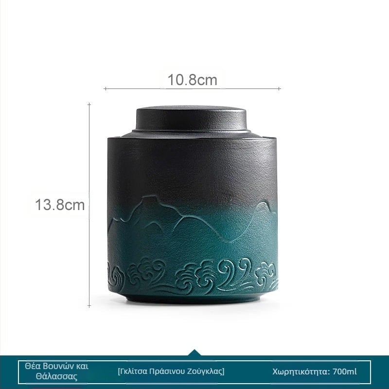 Τεφροδόχος κατοικίδιων ζώων Λευκό Μαύρο Ανάγλυφο Τοπίο Xiangyun Θαλάσσιος Κυματισμός Μνημείο Θανάτου Γάτα Σκύλος Γεύση Φωτιάς