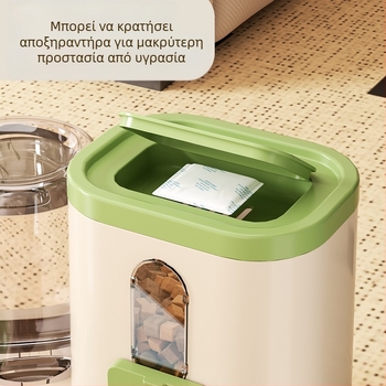 Μπολ γάτας Μεγάλης χωρητικότητας Ταΐστρα πόσιμου νερού για γάτες Αυτόματη ανανέωση τροφής Μπολ για κατοικίδια Είδη κατοικίδιων