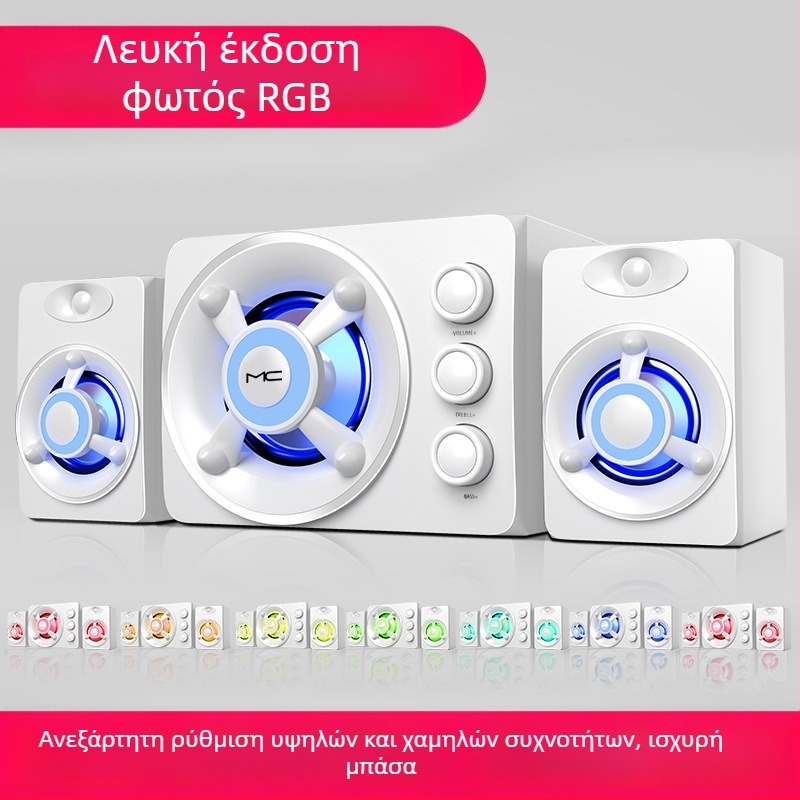 Διασυνοριακός υπολογιστής με καλώδιο Bluetooth Audio Desktop Universal δημιουργική προσωπικότητα USB μικρό ηχείο desktop subwoofer χονδρικής