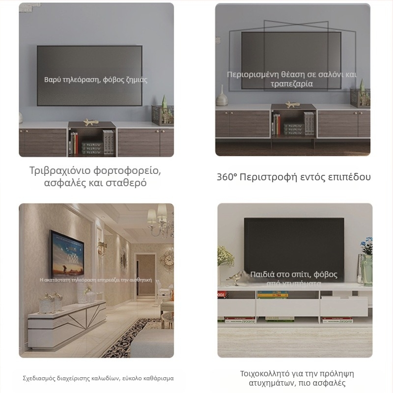 Βάση στήριξης οθόνης LCD υπολογιστή, περιστρεφόμενη αναδιπλούμενη κρεμάστρα τηλεόρασης, καθολική κρεμαστή κρεμάστρα τοίχου